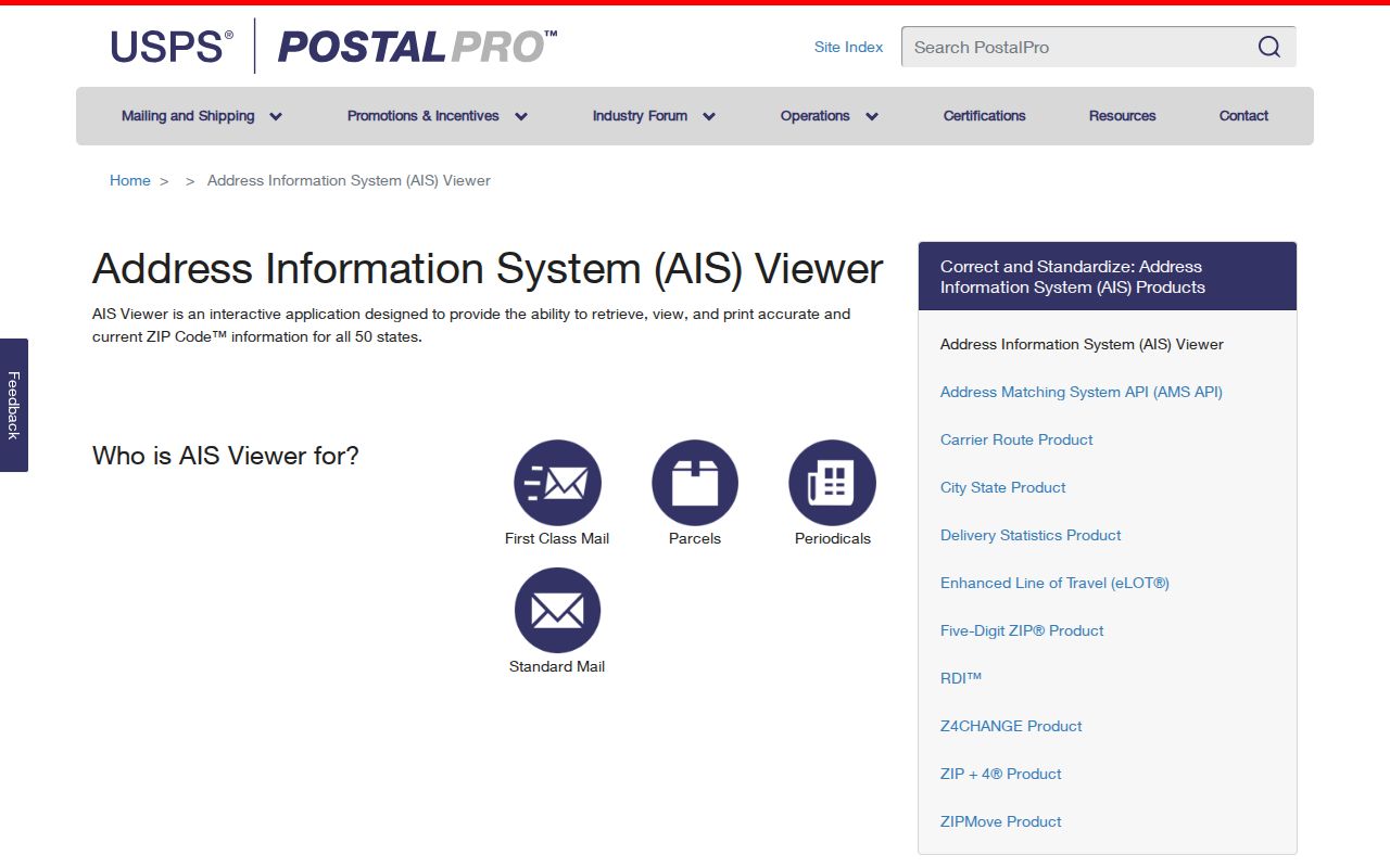 Temple ZIP code directory USPS AIS resource page